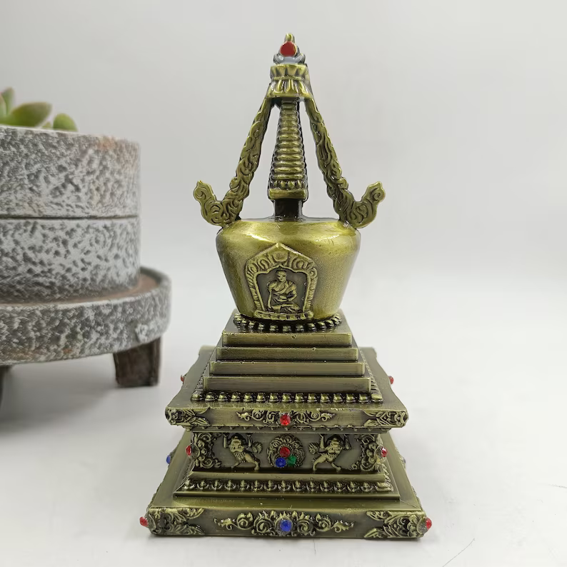 tibetan-metal-buddhist-stupa